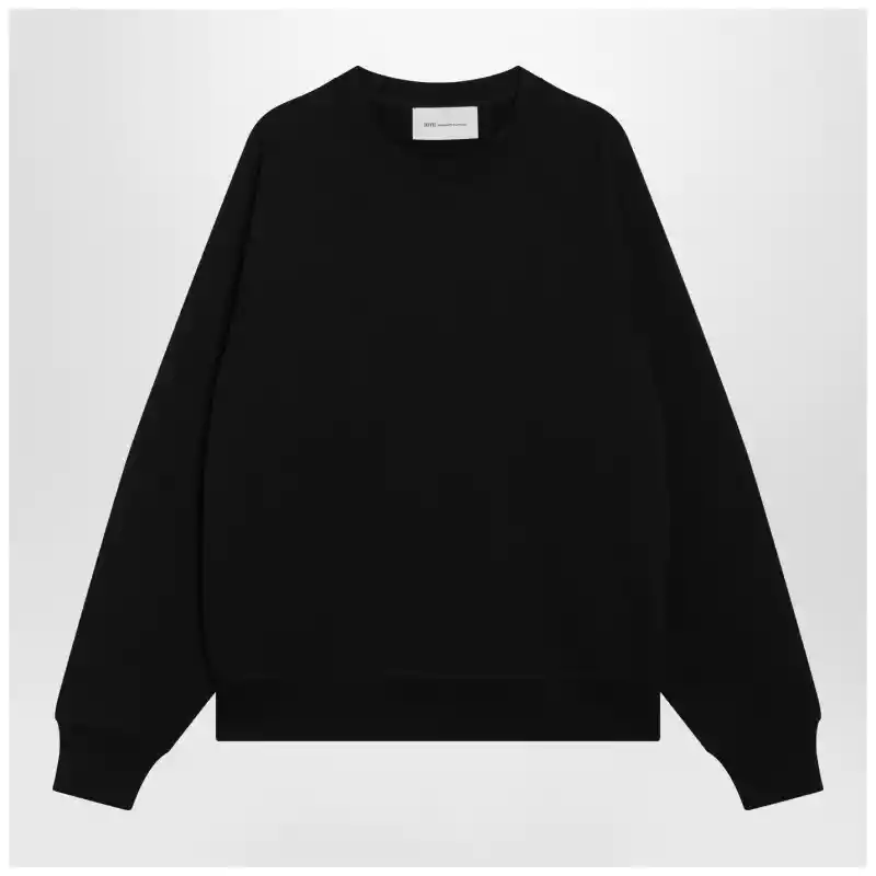 Ami Paris Black Ami De Coeur sweatshirt