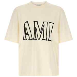 Ami Paris Logo Print T-shirt