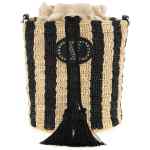 Valentino Garavani Raffia Small Bucket Bag