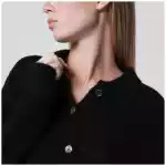 Our Legacy Black alpaca-blend polo cardigan