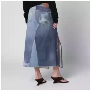 Our Legacy Craft midi denim skirt