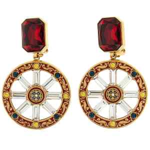 Dolce & Gabbana Ruota Carretto Earrings