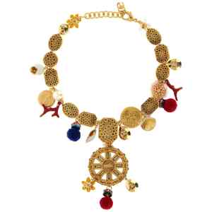 Dolce & Gabbana Ruota Carretto Necklace