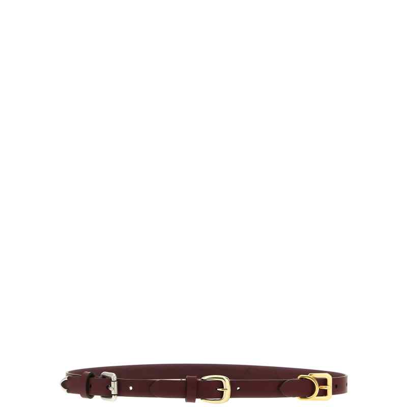 Etro Triple Buckle Belt