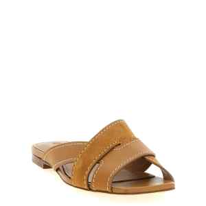 Tod's Suede Leather Sandals