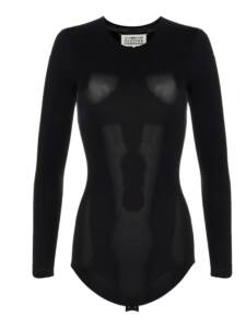 Maison Margiela Long Sleeves Crew Neck Bodysuit