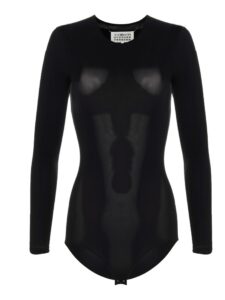 Maison Margiela Long Sleeves Crew Neck Bodysuit
