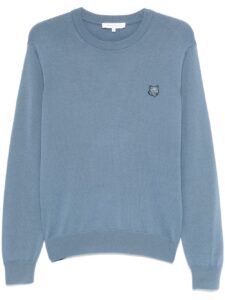 Maison Kitsuné Maison Kitsune Bold Fox Head Applique Sweater