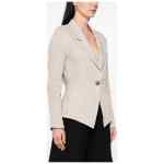 Emporio Armani Linen single-breasted jacket