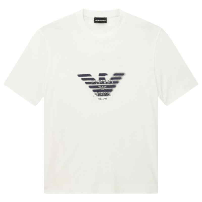 Emporio Armani T-shirts and Polos WHITE