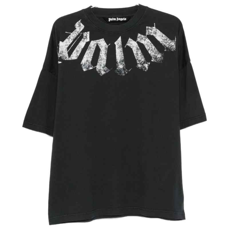 PALM ANGELS T-shirts and Polos BLACK