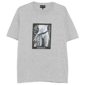EMPORIO ARMANI CAPSULE T-shirts and Polos GREY