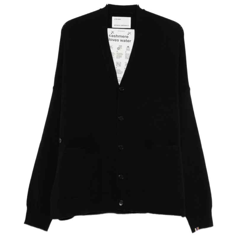 EXTREME CASHMERE Cardigan BLACK