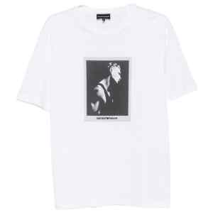 EMPORIO ARMANI CAPSULE T-shirts and Polos WHITE