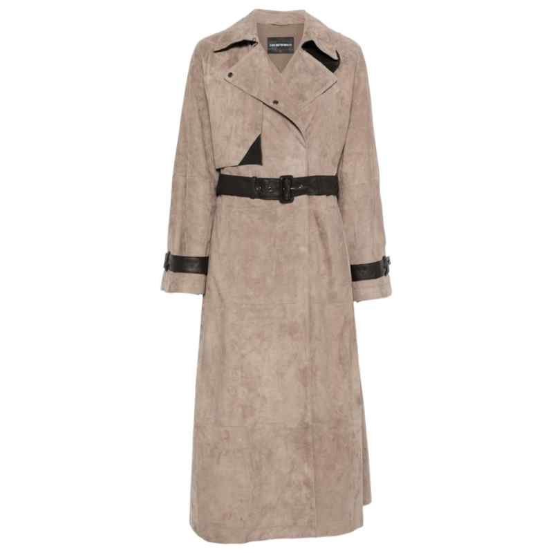 EMPORIO ARMANI CAPSULE Coats BEIGE