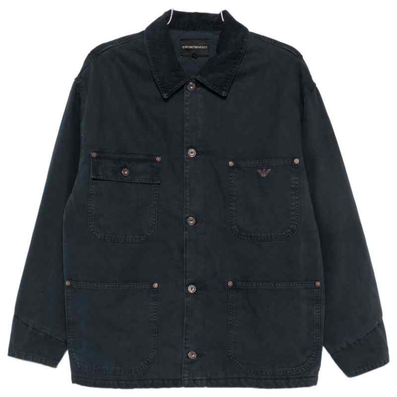 Emporio Armani Jackets NAVY