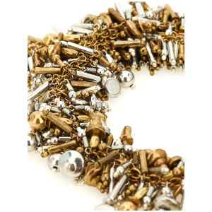 Dries Van Noten Embroidered Scarf Necklace