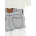 Alexander Wang Denim Skirt Polo Dress