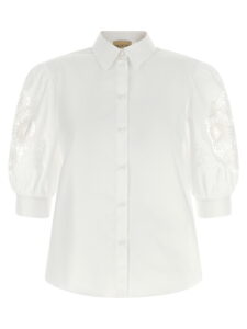 Valentino Garavani Macramé Insert Shirt