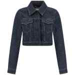 Fendi Ff Denim Bolero Jacket