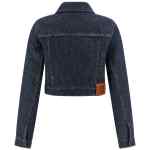Fendi Ff Denim Bolero Jacket