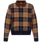 Guest In Residence Tartan Bomber Jacket