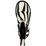 Moschino Zebra Pony Ankle Boots