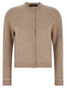 Fabiana Filippi Covered Buttons Cardigan