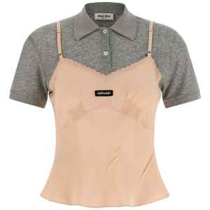 Miu Miu Hybrid Top
