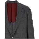 Brunello Cucinelli Blazer Flamed Canvas Blazer