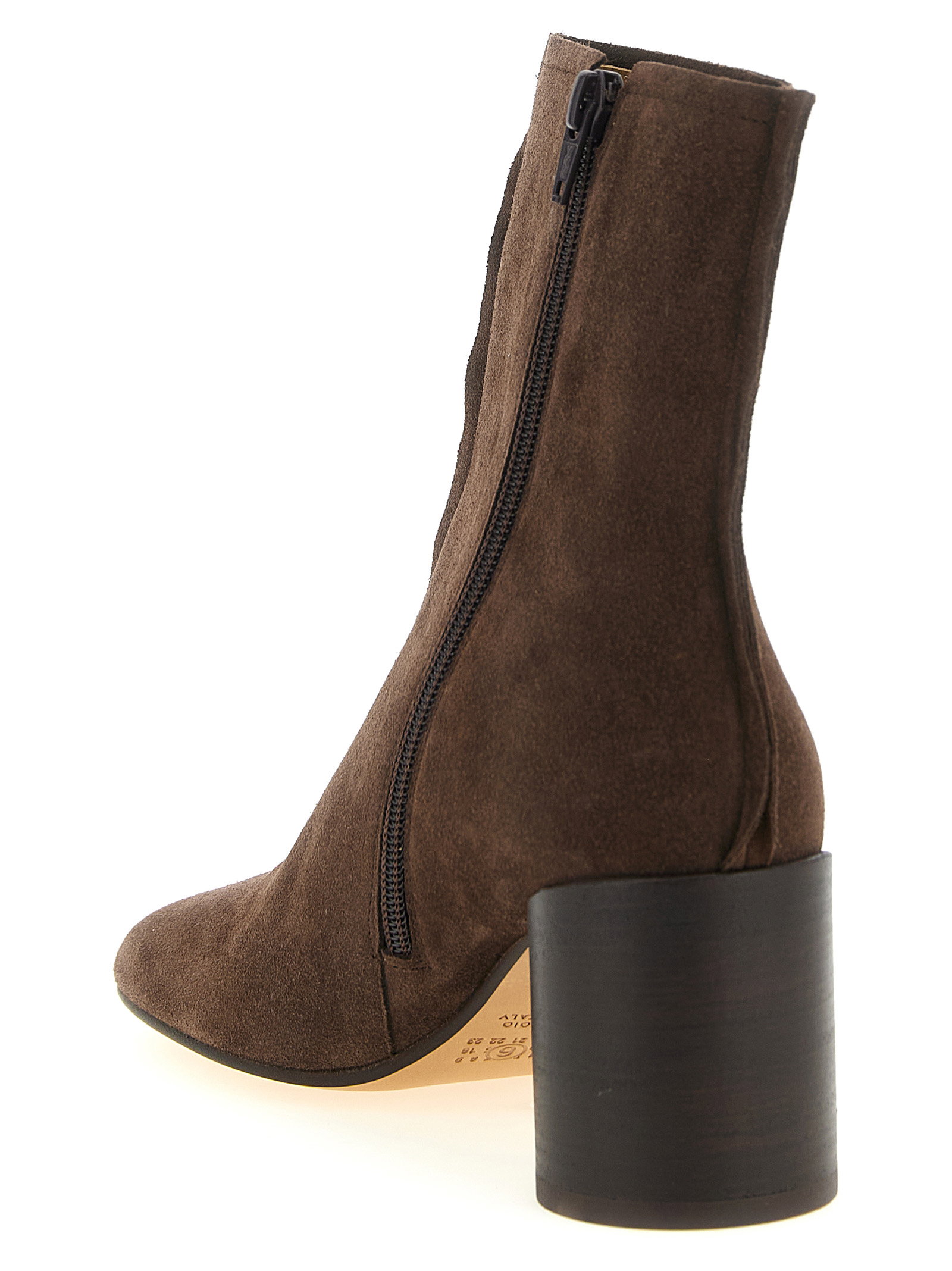 Mm6 Maison Margiela Anatomic Stitch-toe Ankle Boots - Image 3