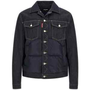 Dsquared2 Padded Hybrid Trucker Jacket