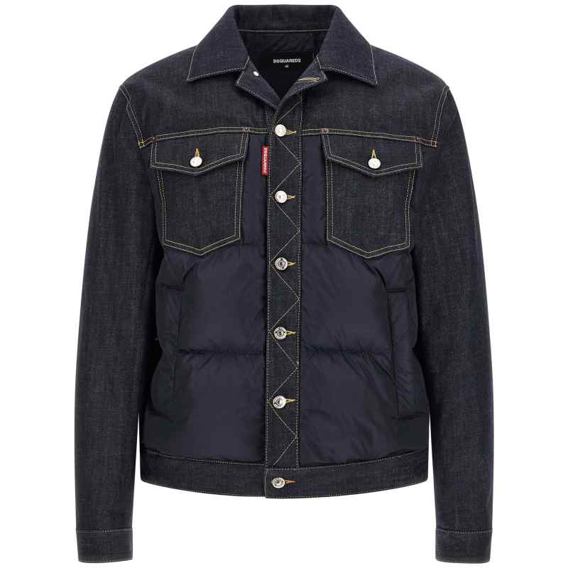 S74AM1610D30011964_01_M_2026-07-17T09-11-37.262Z Dsquared2 Padded Hybrid Trucker Jacket