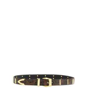 Pinko Python Print Belt