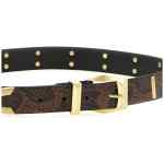 Pinko Python Print Belt