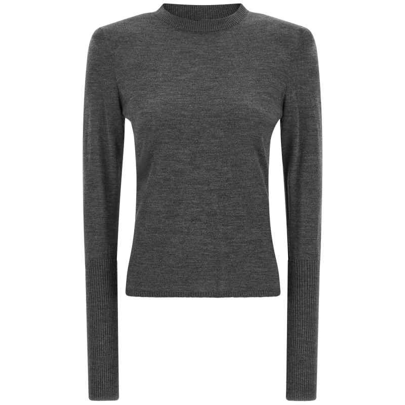 107246A3FYI76_01_M_2026-07-13T09-49-02.694Z Pinko Padded Shoulder Sweater
