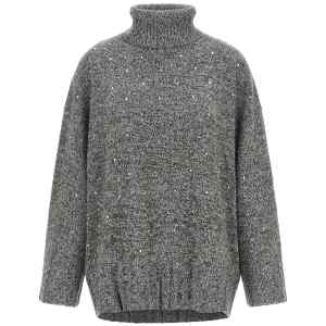 Pinko Crystal Turtleneck Sweater