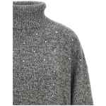 Pinko Crystal Turtleneck Sweater