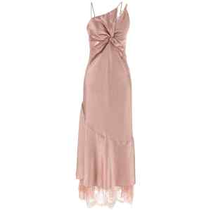 Pinko Satin And Lace Dress
