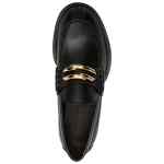 Lanvin Black Medley Leather Loafers