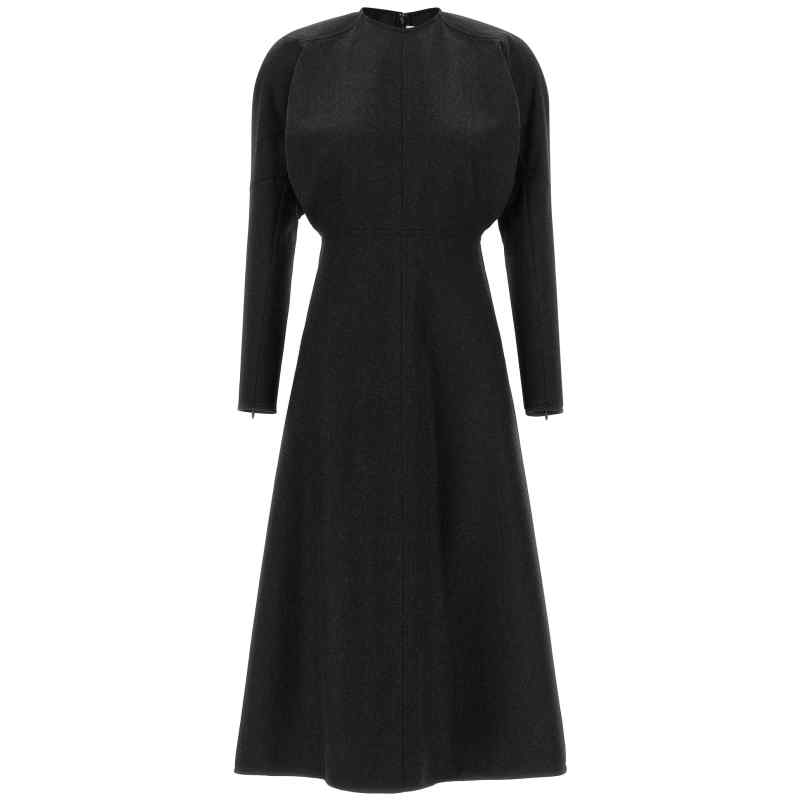 1124WDR005231FDARKGREYMELANGE_01_M_2026-06-08T07-00-32.426Z Victoria Beckham Dolman Dress