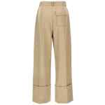 Victoria Beckham Maxi Turn-up Pants
