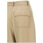Victoria Beckham Maxi Turn-up Pants