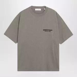 Fear of God Essentials Classic grey cotton T-shirt