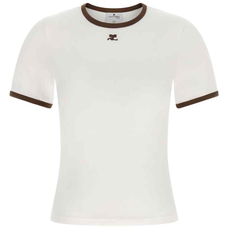 Courreges Signature Contrast T-shirt
