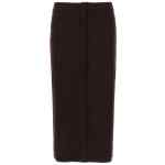 Victoria Beckham Bottoni Midi Skirt