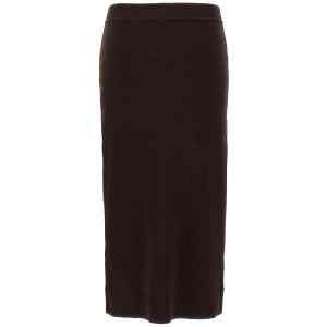Victoria Beckham Bottoni Midi Skirt