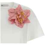 Tory Burch Floral Applique T-shirt