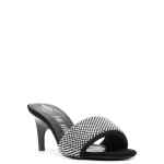 The Attico Rem Mules with rhinestones 60mm