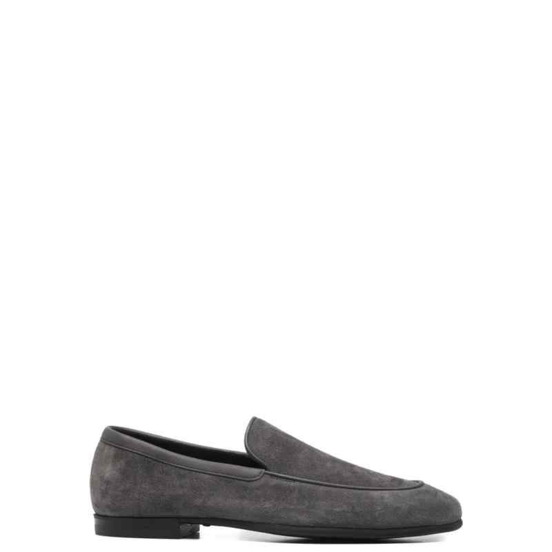 John Lobb Tyne Suede Loafers